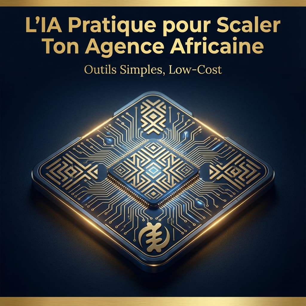 L’IA Pratique pour Scaler Ton Agence Africaine : Outils Simples, Low-Cost